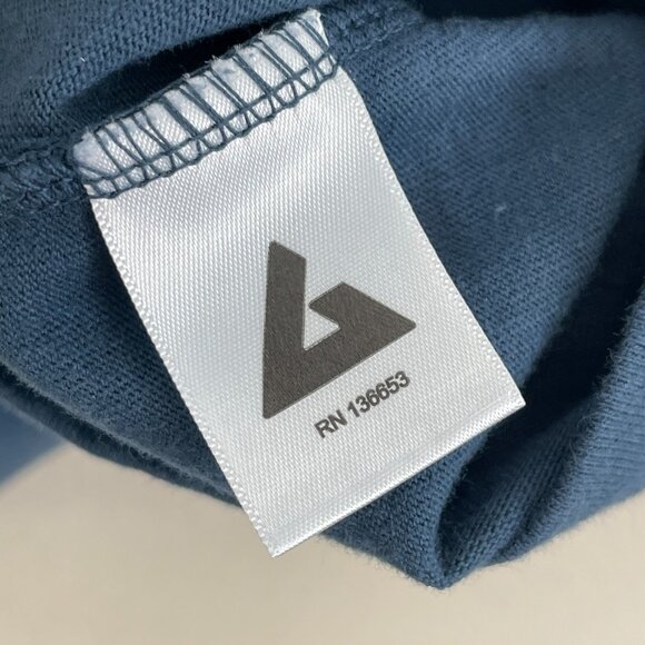 NWOT American Giant Mens Large Blue Crewneck T Shirt Pocket Tee Short Sleeve - Picture 5 of 8